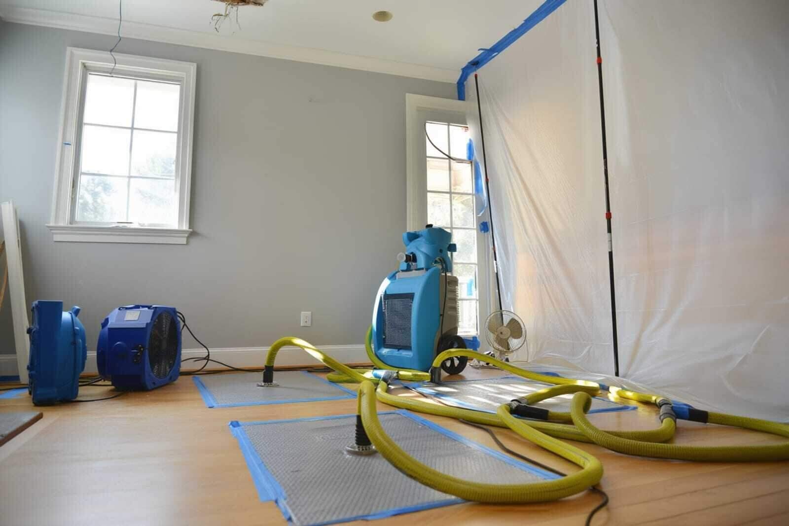 Standing water removal from residential property